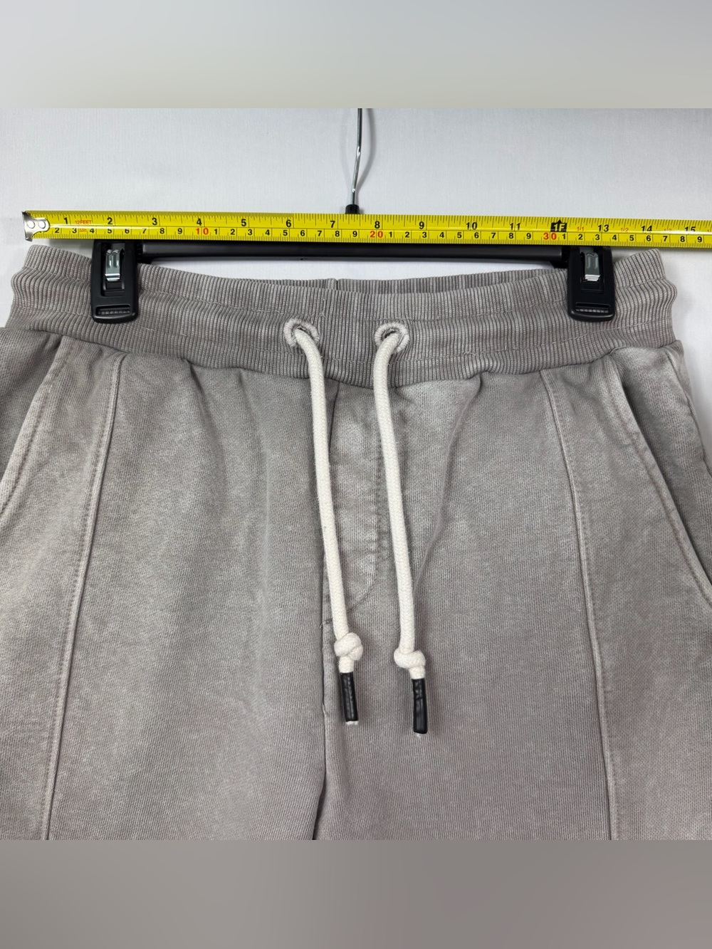 YoungLa 205 Light Brown/Grey Washed Heavyweight Gym Sweatpant Joggers Men Size M - Picture 7 of 10